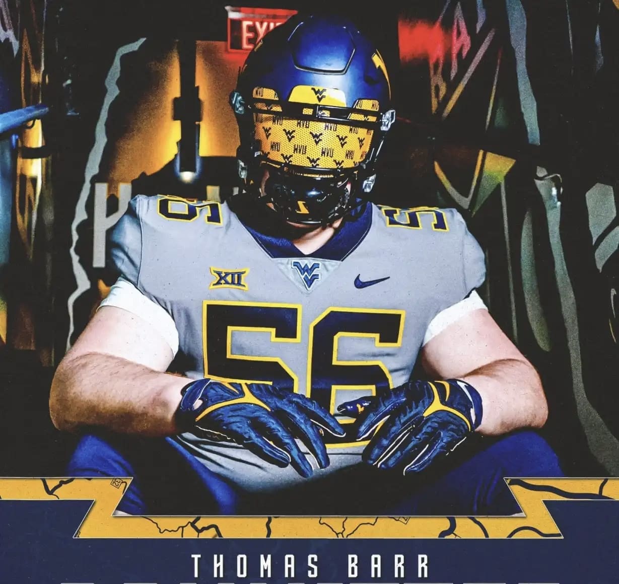 WVU Football OL commit Thomas Barr