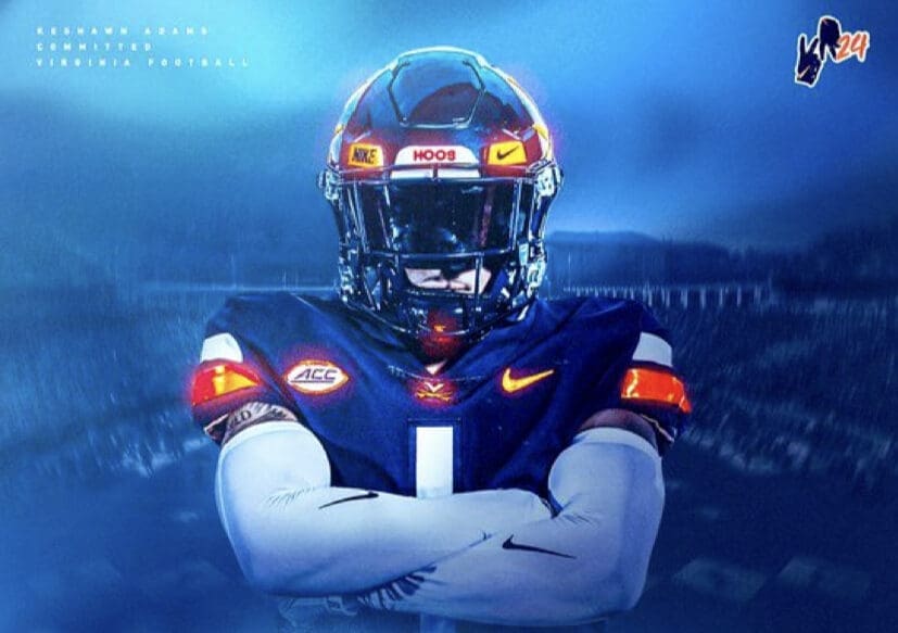 KeyShawn Adams picks Virginia over WVU Football