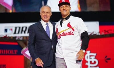 JJ Wetherholt after being drafted by Cardinals