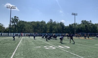 WVU Football practice