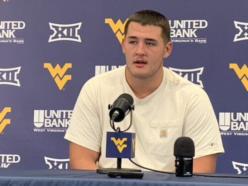 WVU Football OL Wyatt Milum