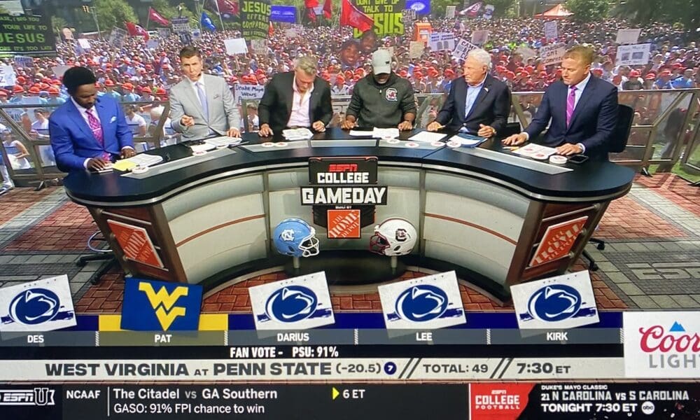 College GameDay WVU PSU