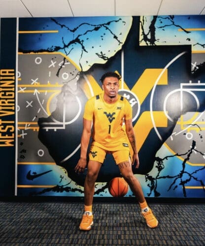 West Virginia Basketball Makhai Valentine