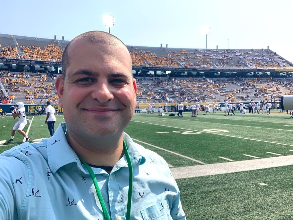 Mike Asti at Milan Puskar Stadium