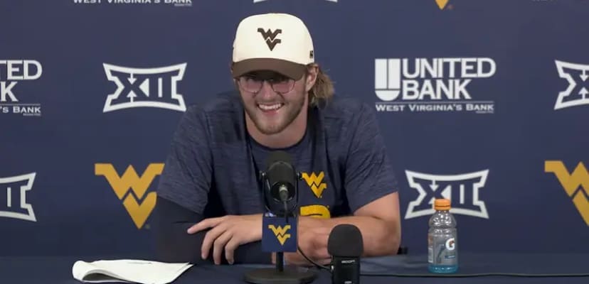 WVU Football QB Garrett Greene