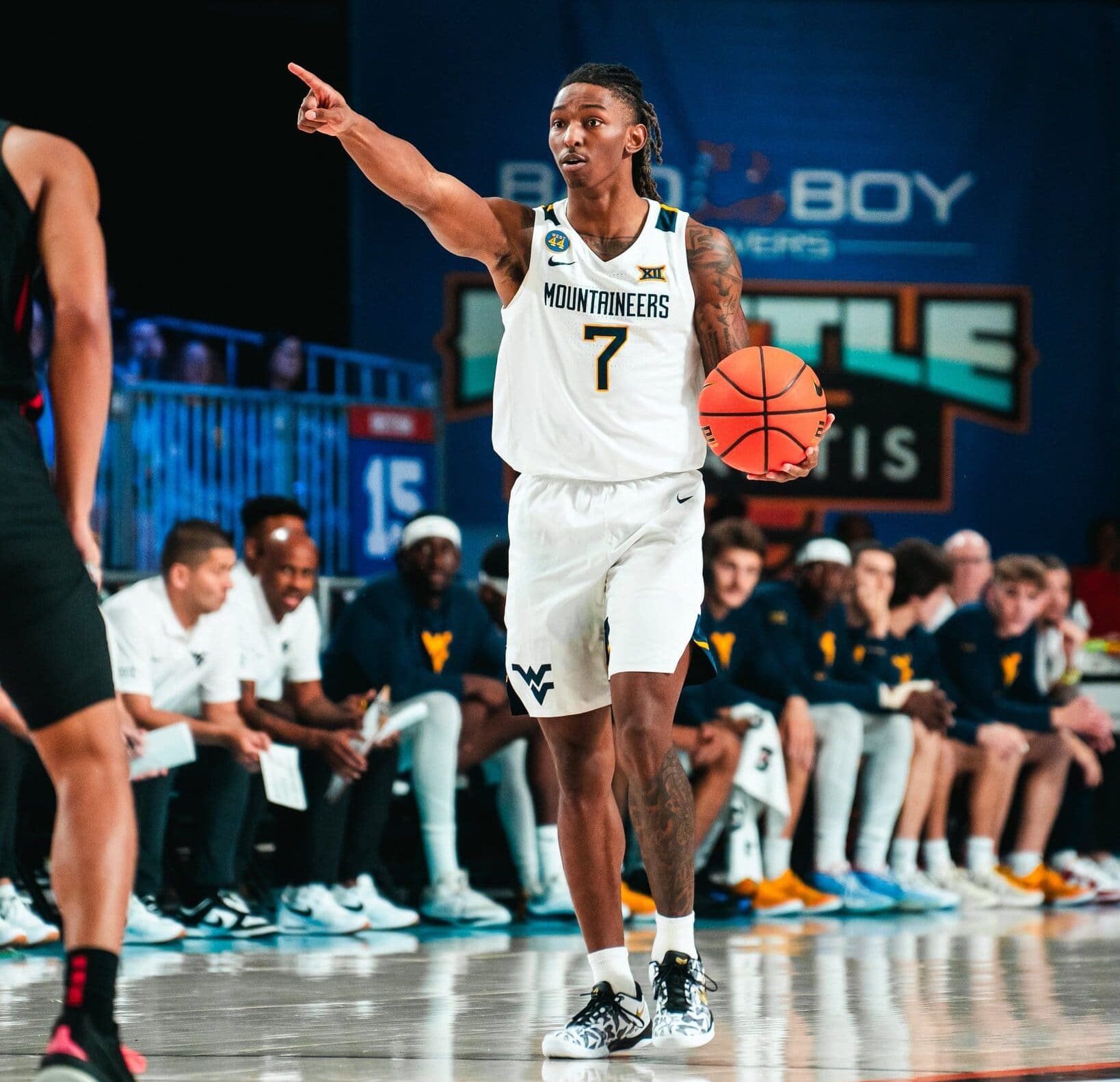 WVU Basketball Javon Small