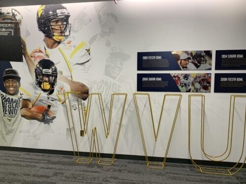 Geno Smith and WVU Football big wins on wall