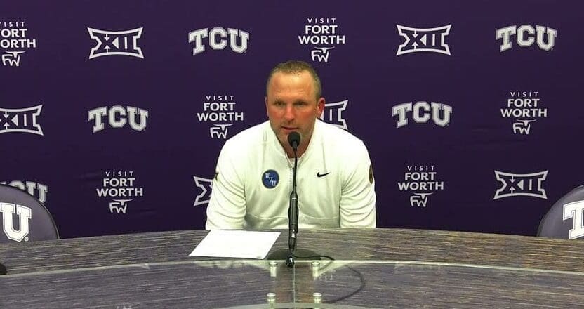 WVU Basketball HC Darian DeVries at TCU