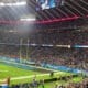 NFL fans sing Country Roads in Germany