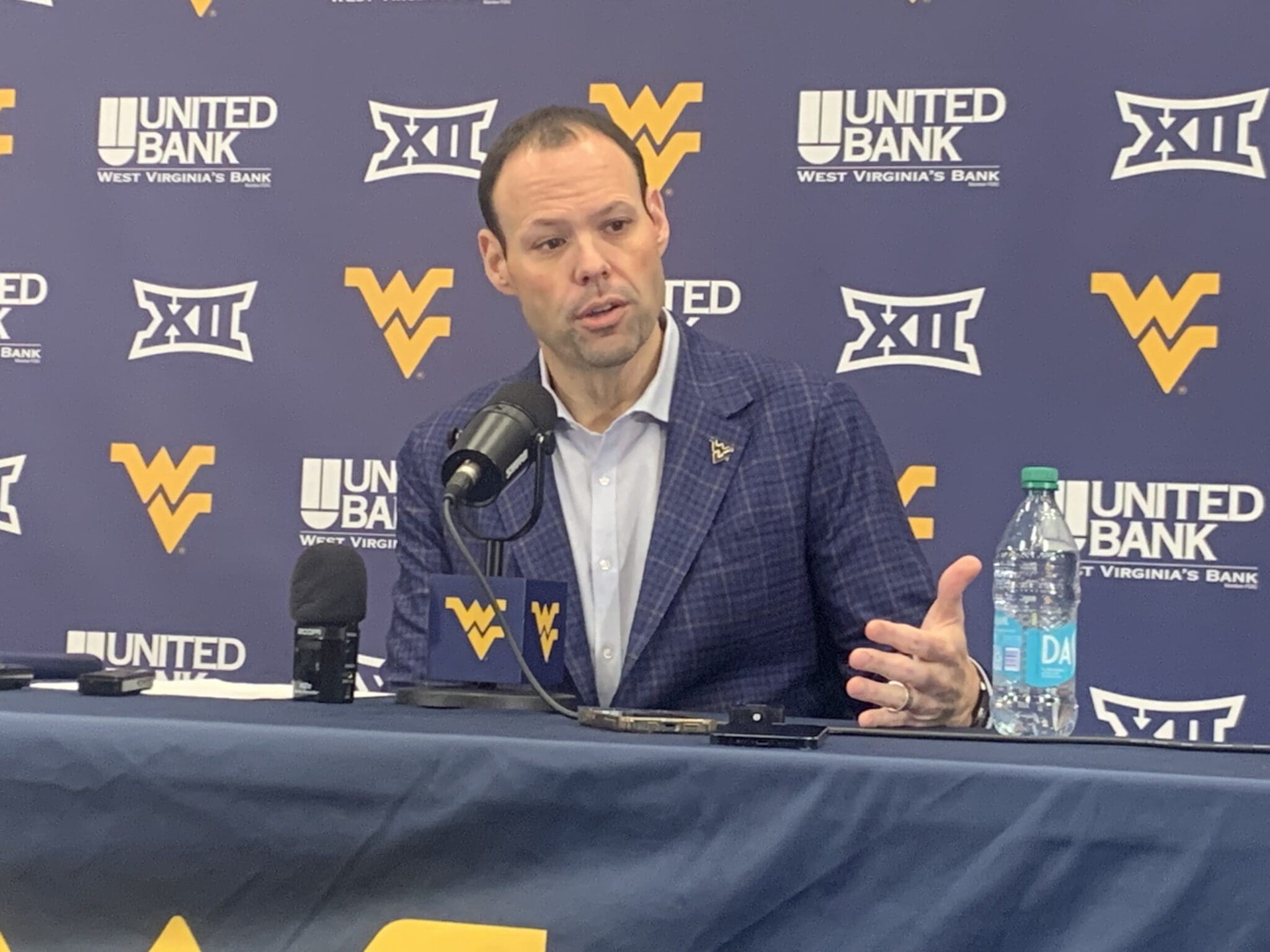 WVU AD Wren Baker