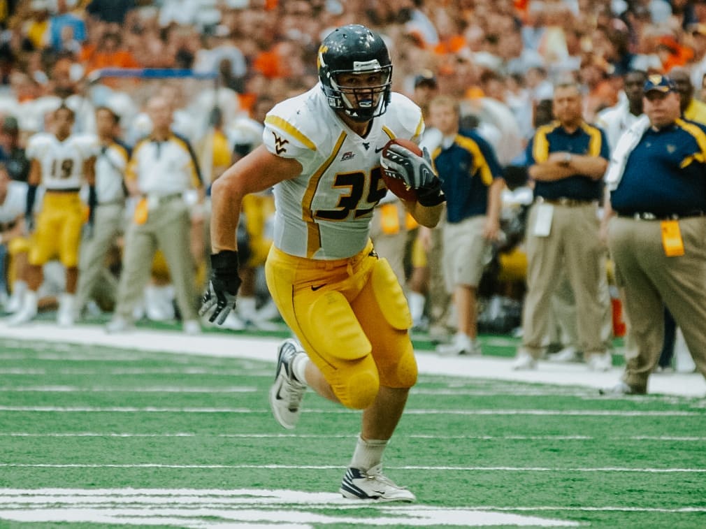 Owen Schmitt at WVU