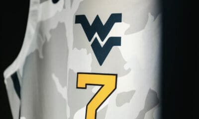 WVU Basketball Veteran’s Day uniforms