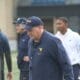 WVU Football HC Rich Rodriguez with Pat White in background