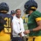 WVU Football Pat White with players