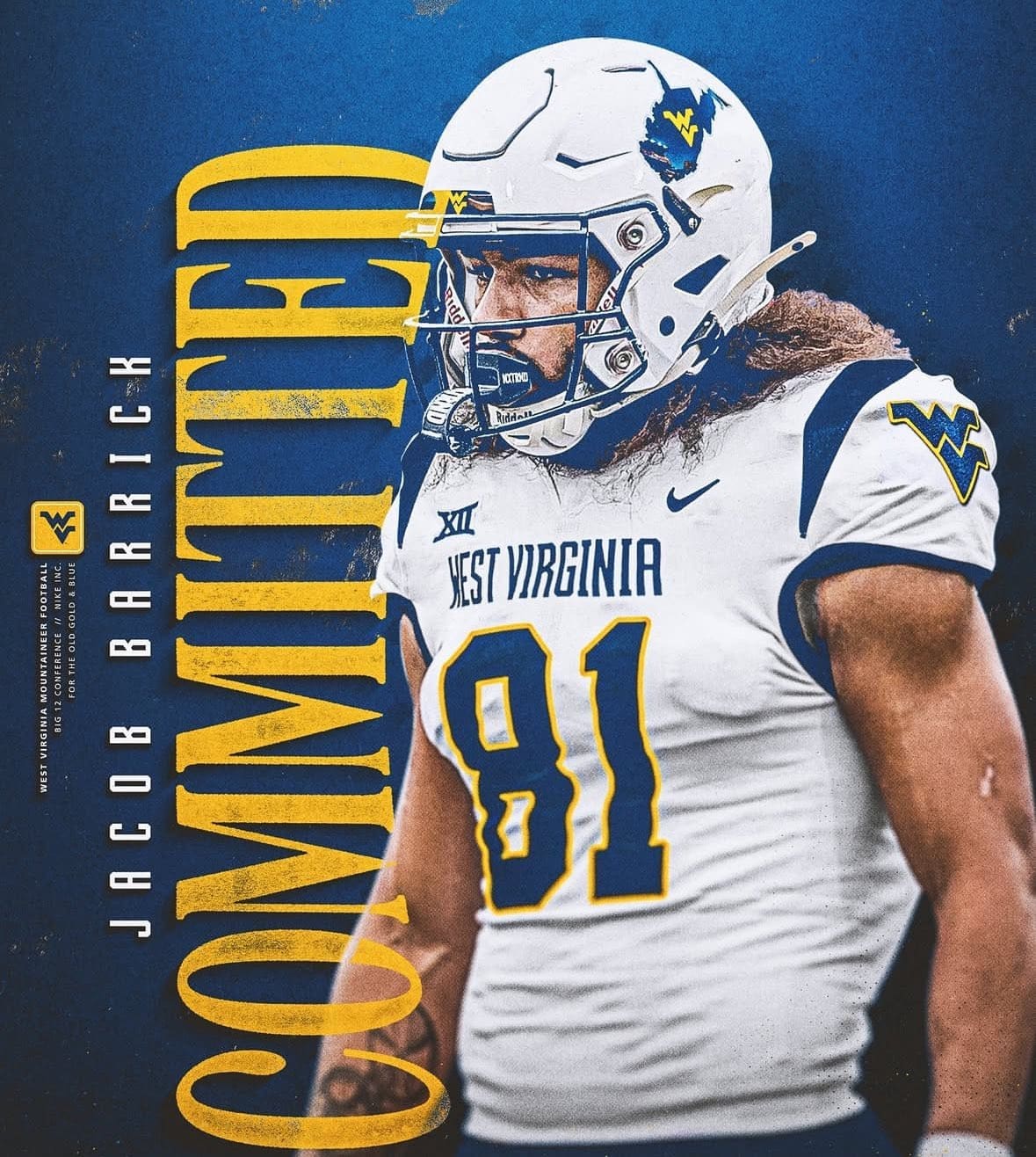 WVU Football offers Jacob Barrick