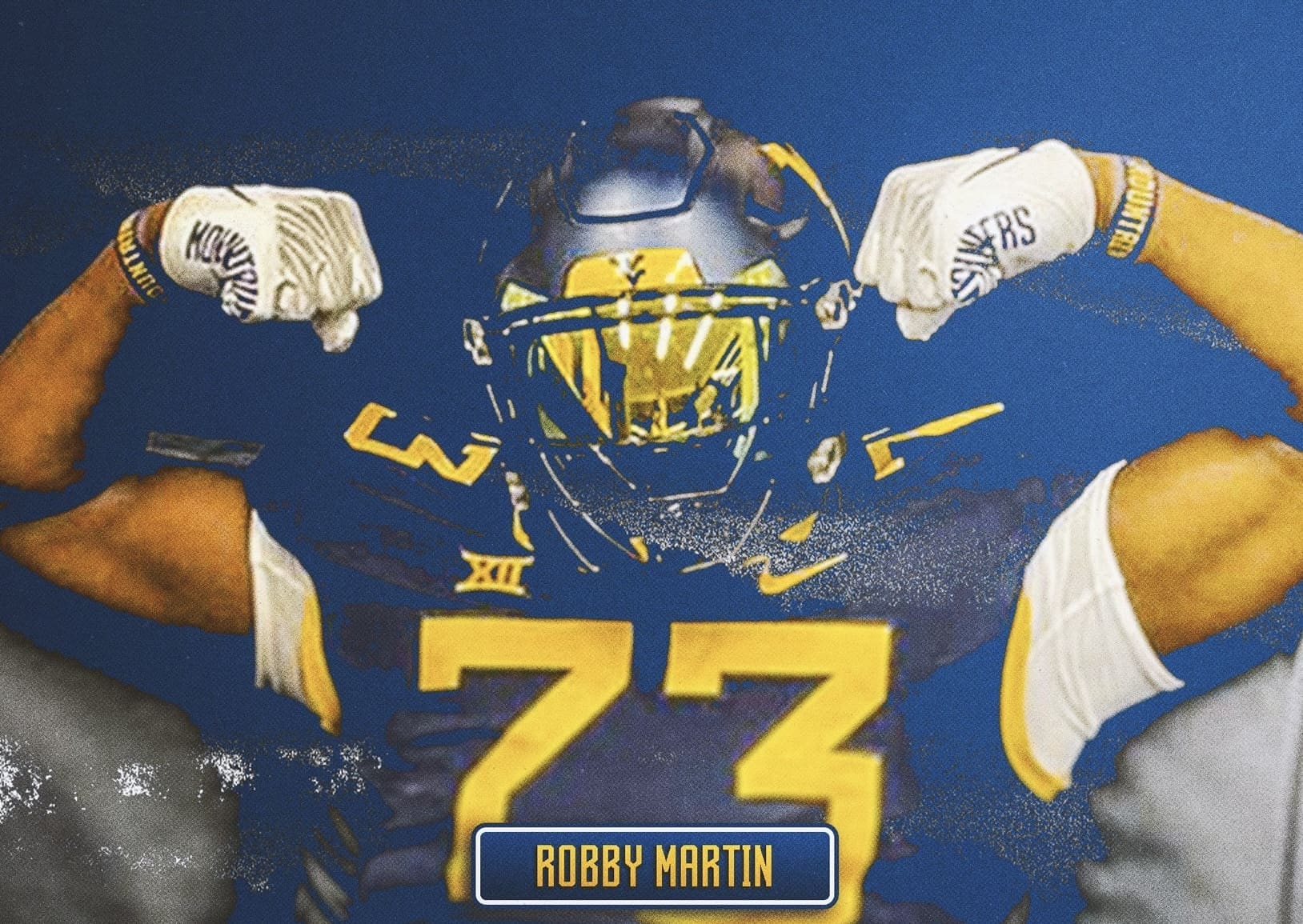 WVU Football OL Robby Martin