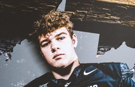 WVU Football Carter Zuliani