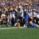 WVU RB Jahiem White TD run against Pitt