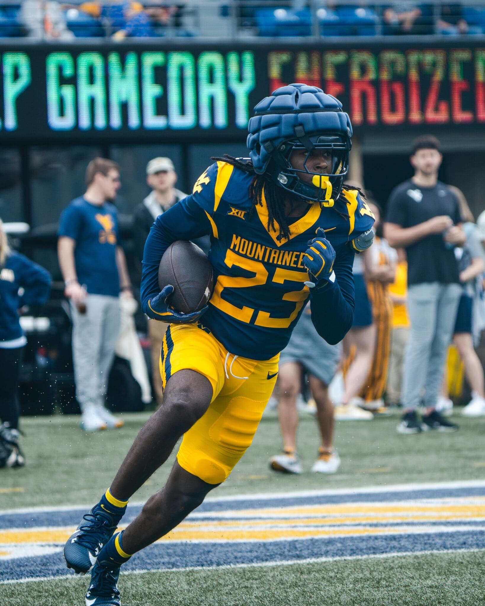 WVU Football DB Jason Chambers