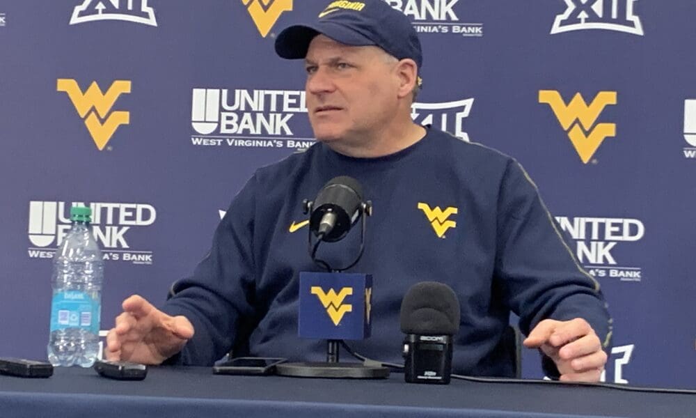 WVU Football HC Rich Rodriguez