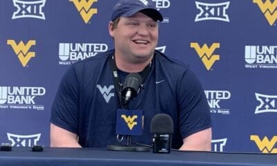 WVU Football TE coach Michael Nysewander