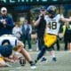 WVU Football kicker Nate Flower. Image courtesy of Nate Flower's Instagram account.