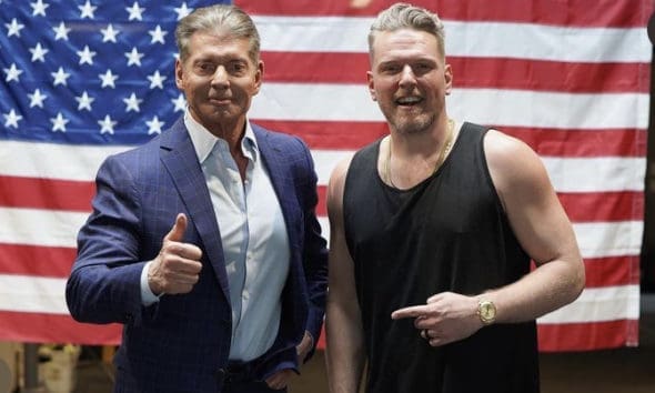Pat McAfee and Vince McMahon