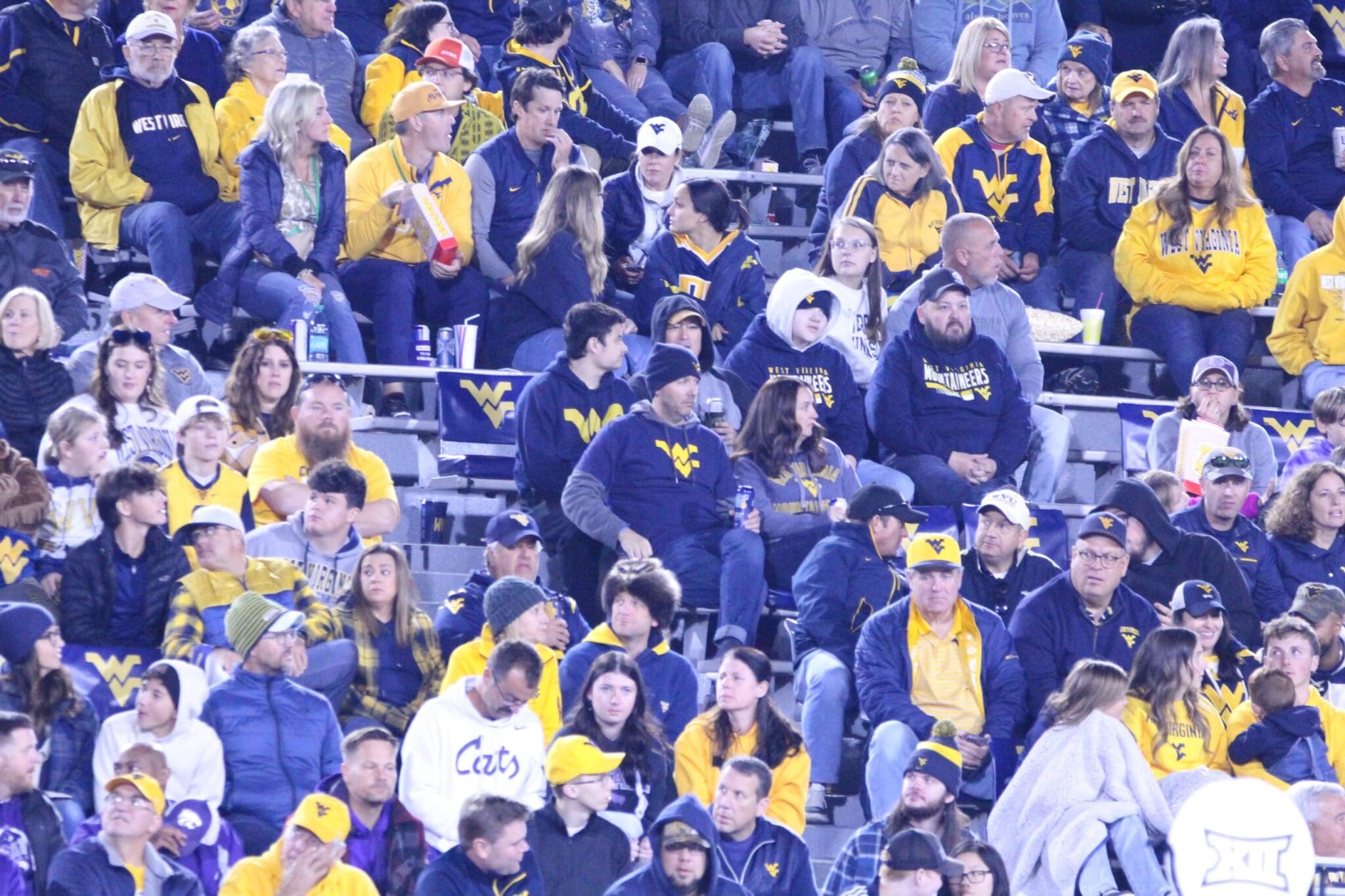 WVU Fans upset