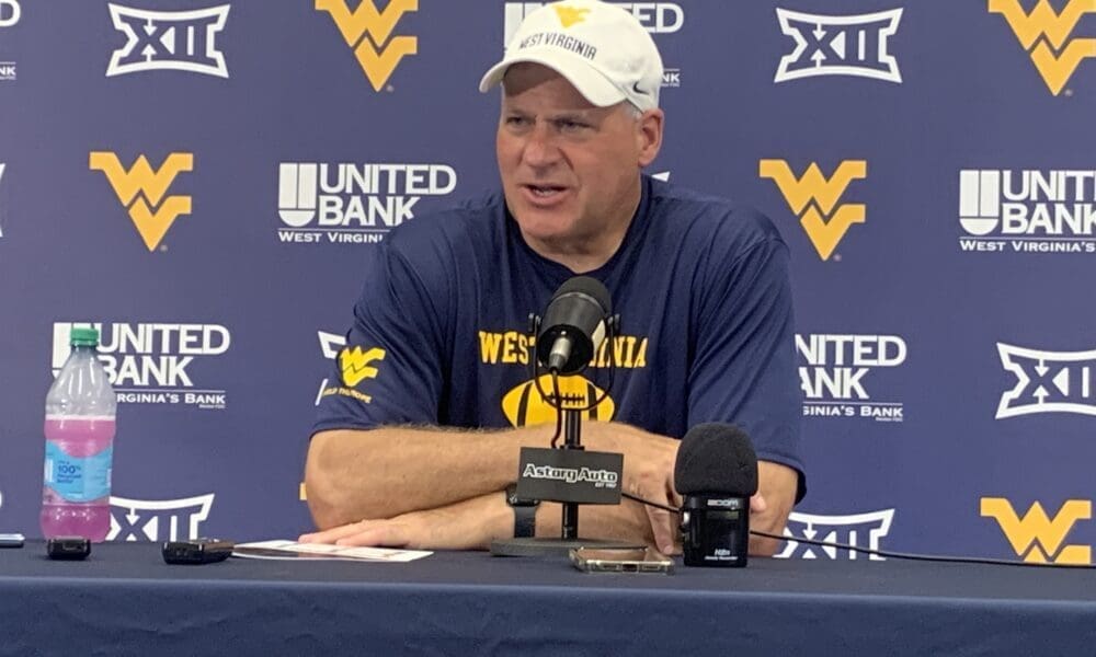 WVU Football HC Rich Rodriguez