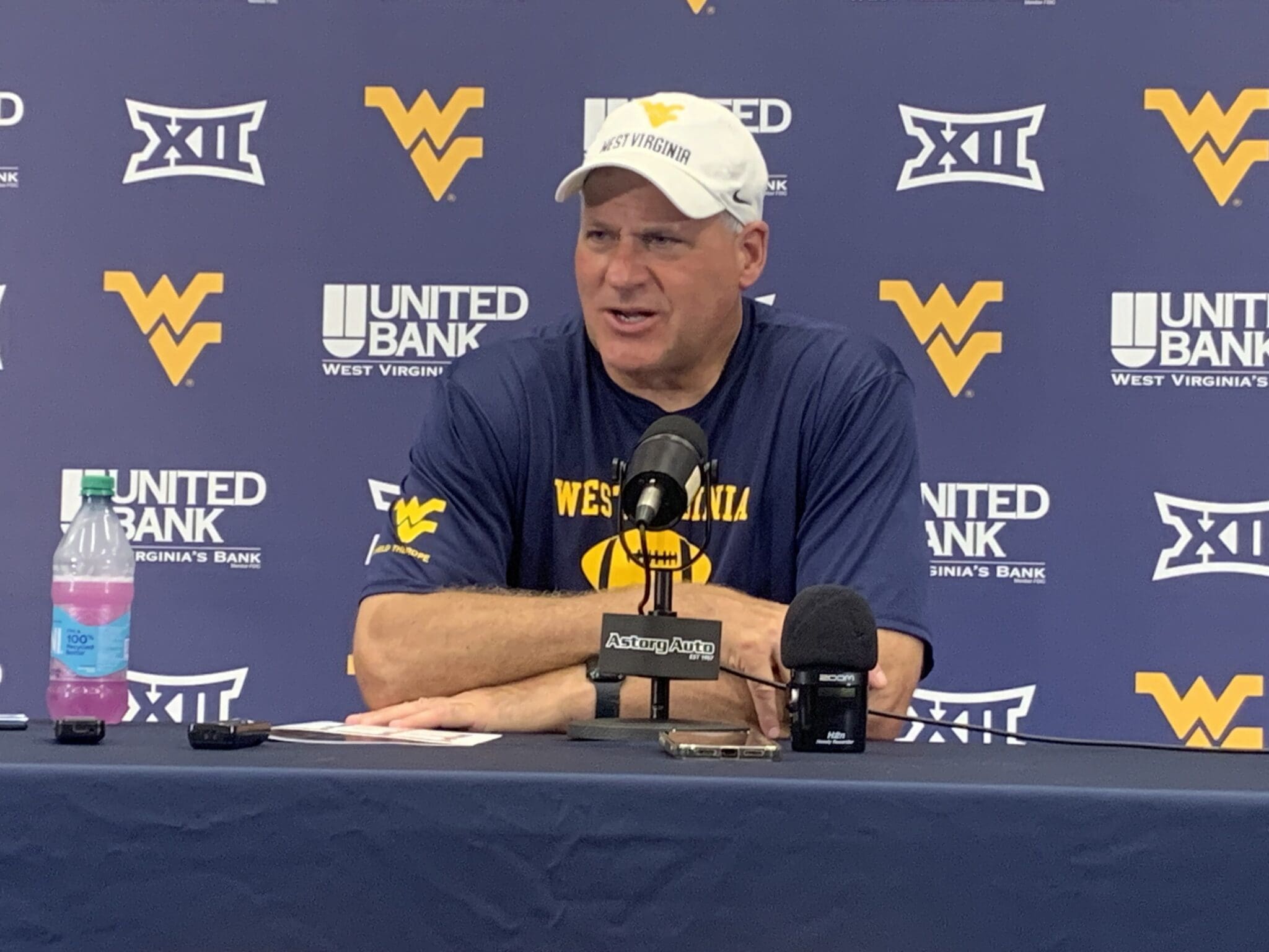 WVU Football HC Rich Rodriguez