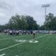WVU Football practice field stock