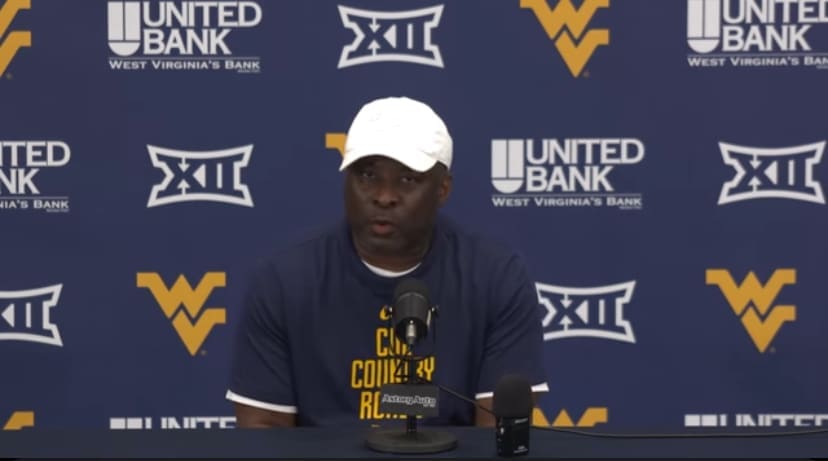 WVU Football RB coach Larry Porter