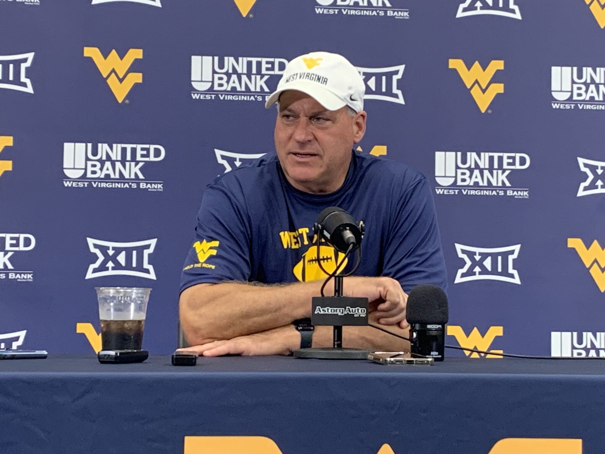 WVU Football HC Rich Rodriguez