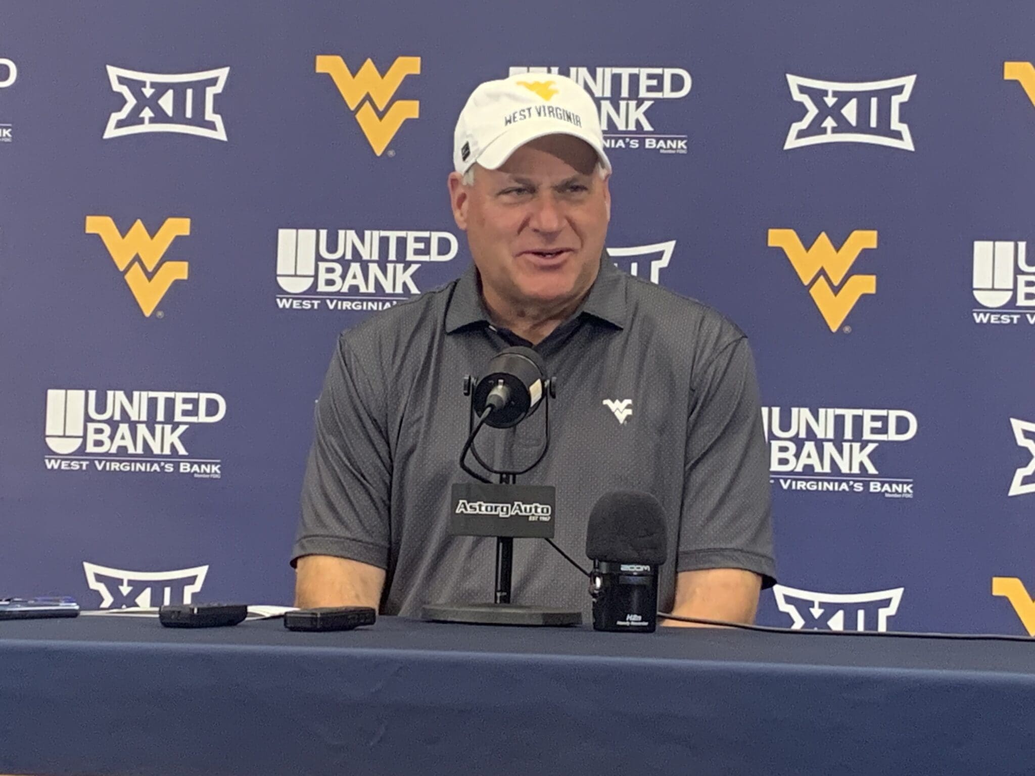WVU Football HC Rich Rodriguez