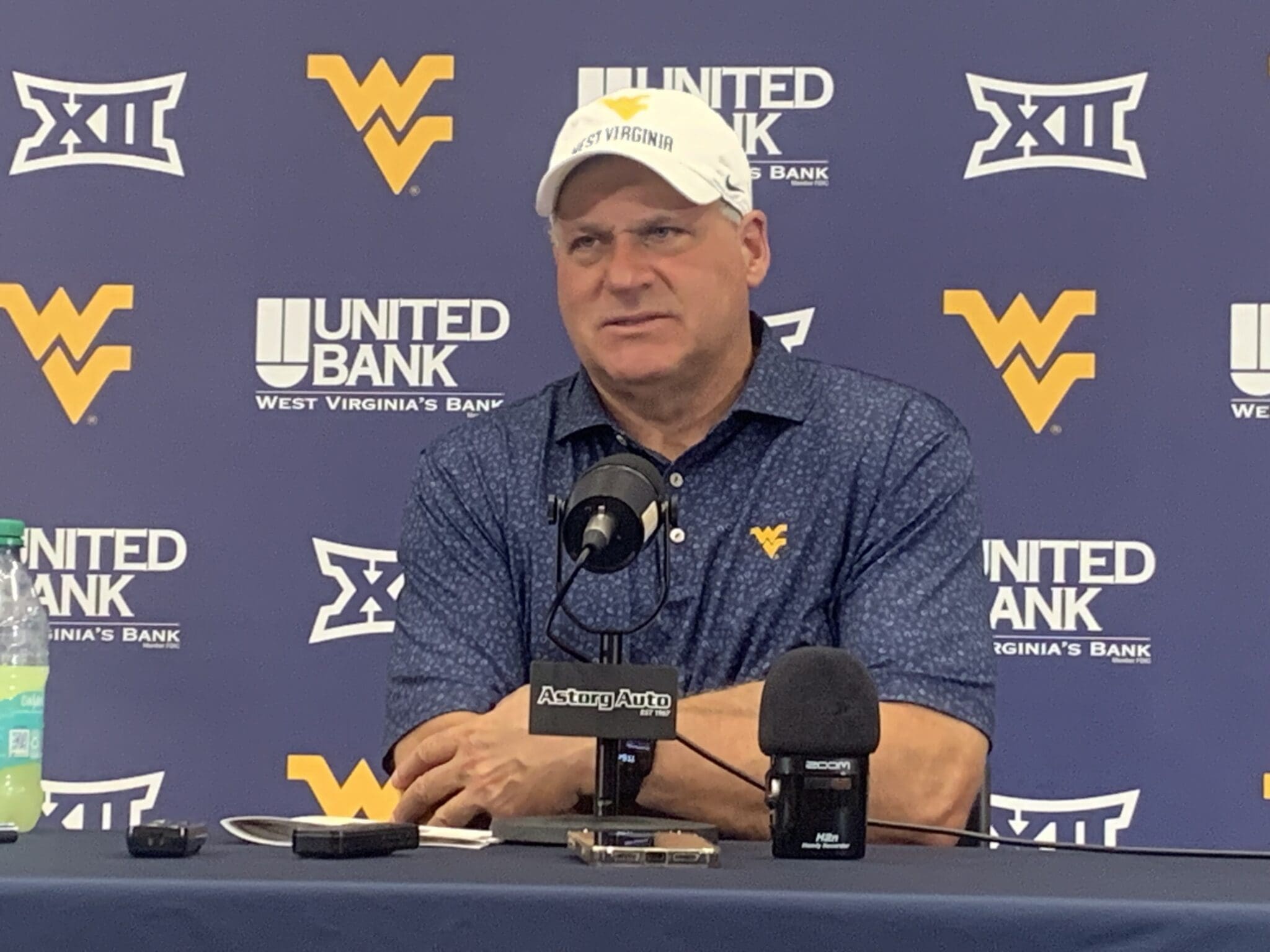 WVU Football HC Rich Rodriguez