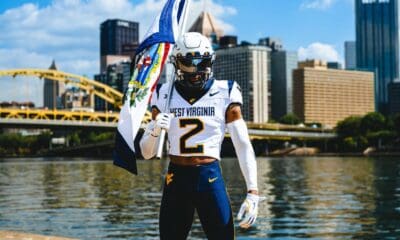 WVU Football 2024 Backyard Brawl uniform