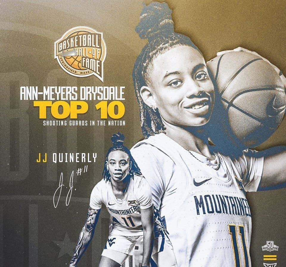 WVU Women's Basketball G JJ Quinerly