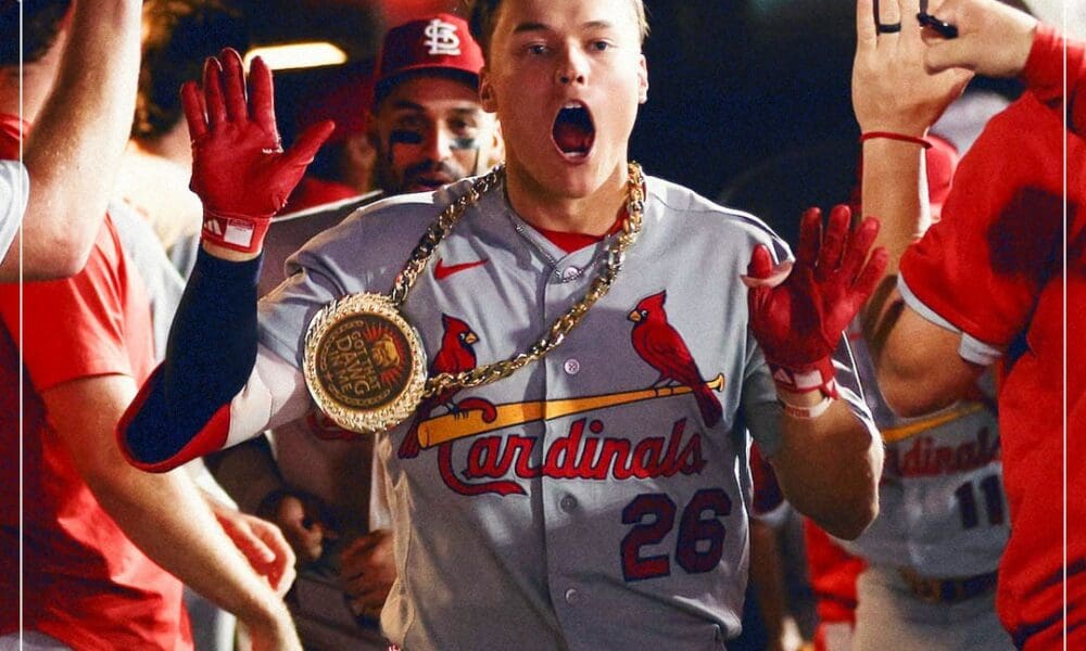 JJ Wetherholt celebrating home run