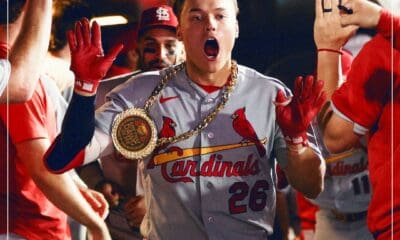 JJ Wetherholt celebrating home run