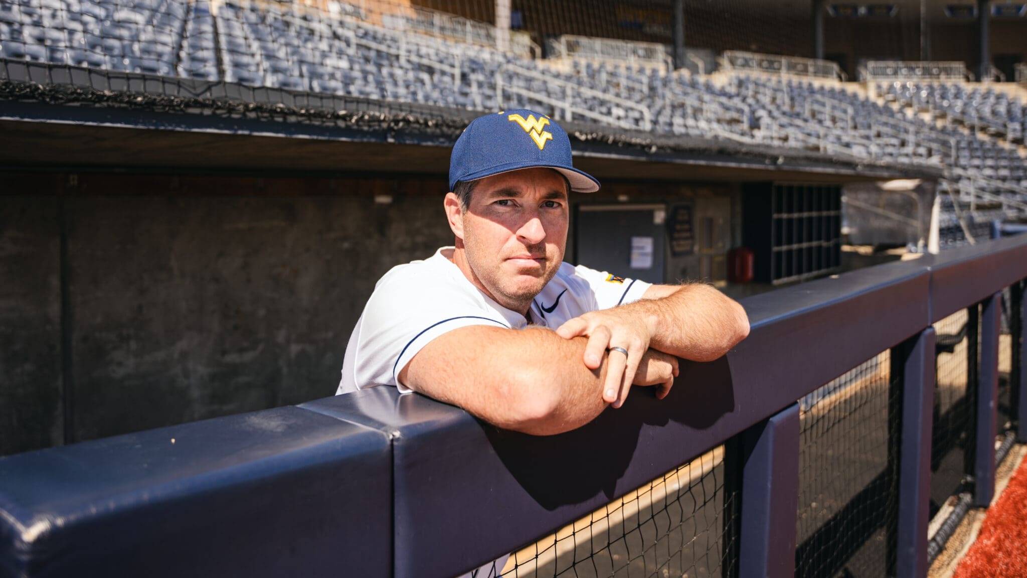 WVU Baseball coach Jedd Gyorko