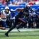 Kansas RB Leshon Williams against WVU