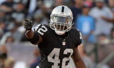 Karl Joseph with Raiders