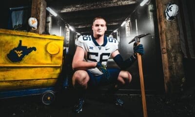 WVU Football OL Lucas Austin