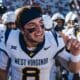 WVU Football QB Nicco Marchiol motivating team