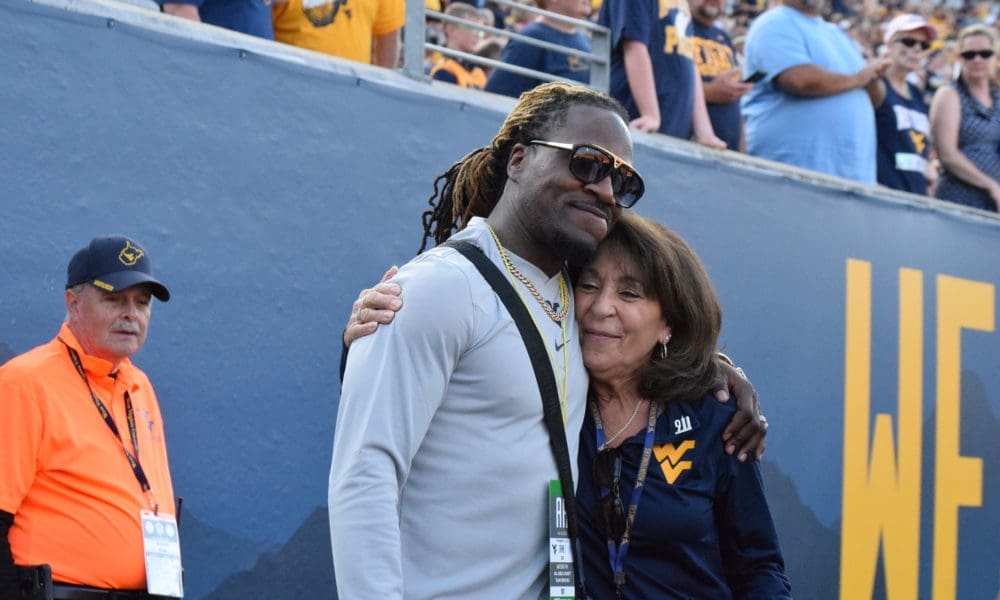 Adam Pacman Jones at WVU on Milan Puskar Stadium