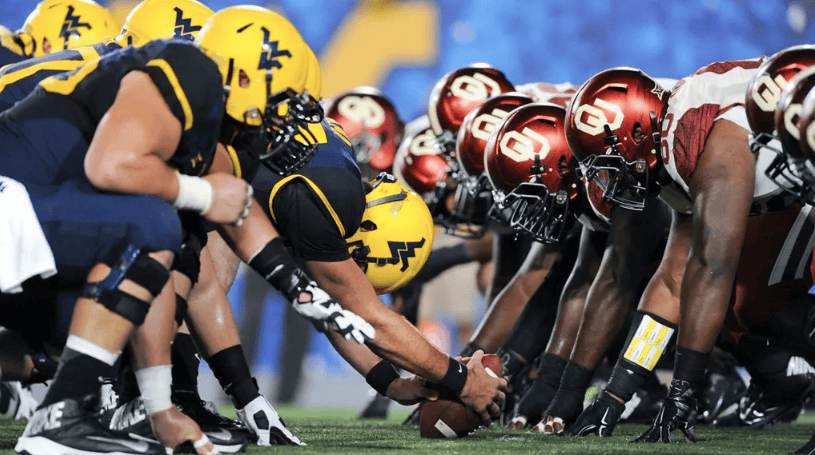 WVU Football Mountaineers against Oklahoma Sooners