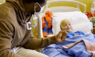 Geno Smith at hospital