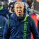 Pete Carroll with Seahawks