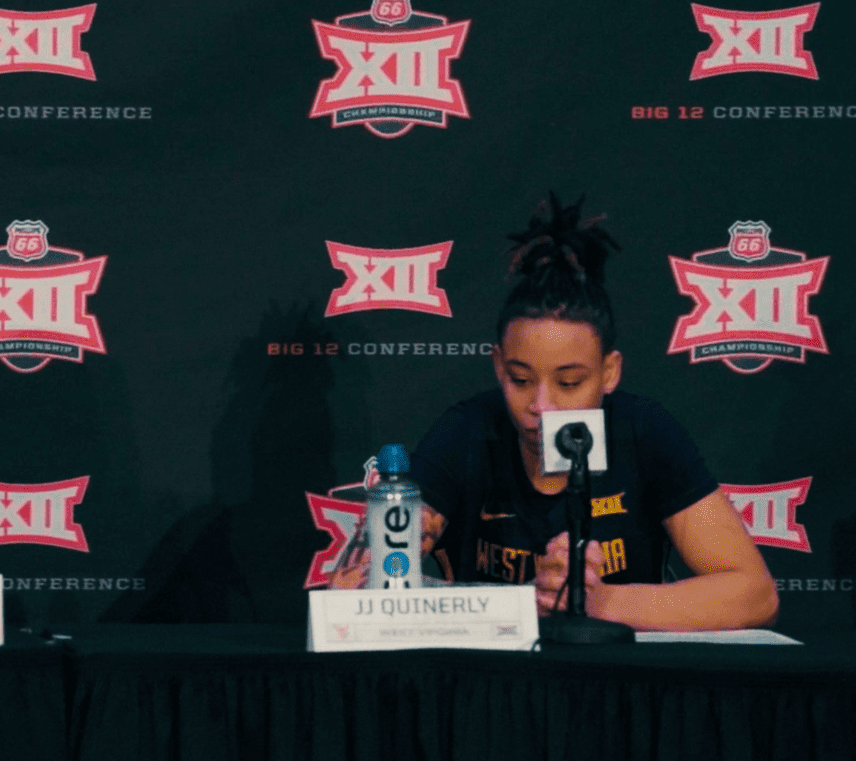 WVU Women's Basketball JJ Quinerly at Big 12 Tournament