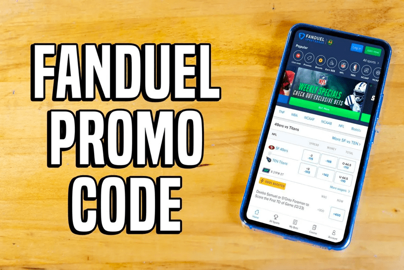 FanDuel promo code graphic